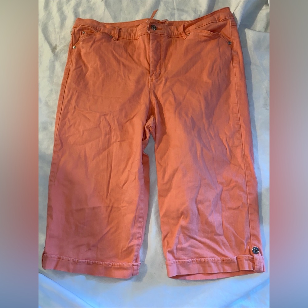 gloria vanderbilt Skimmer capris size 18w